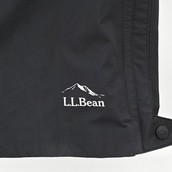 LL BEAN TEK O2 3L Storm Pants Black Waterproof Hiking Rain Womens Size Medium - Picture 8 of 10